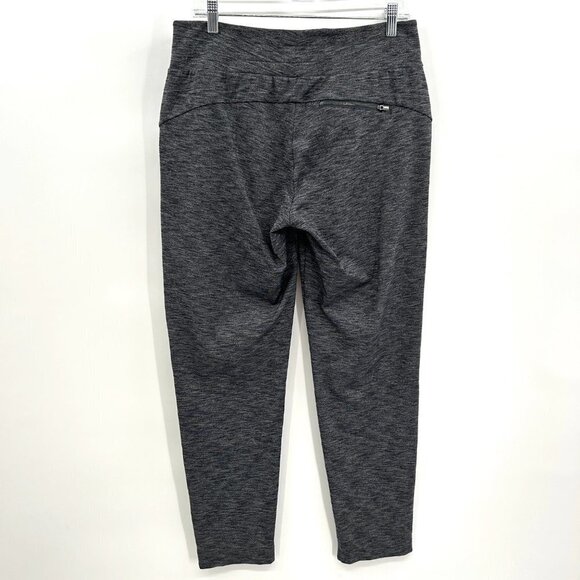 ATHLETA Flawed Heather Gray Metro Downtown Ankle Pants Athletic Size Medium Tall - Picture 5 of 7